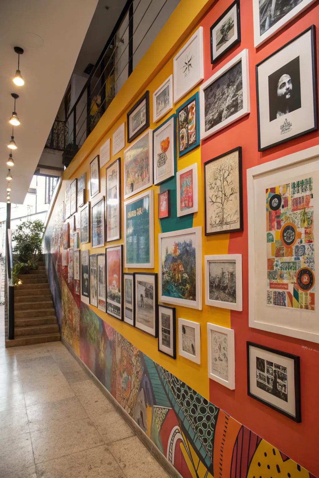 Custom walls show off your story and interests.