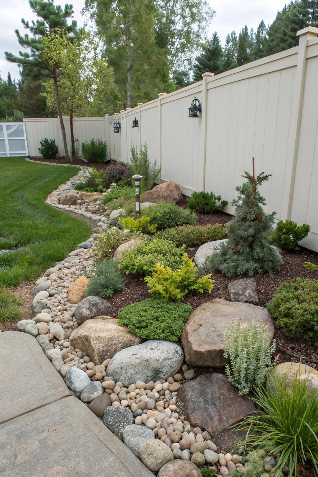Stone gardens enrich any landscape with both texture and magnitude.