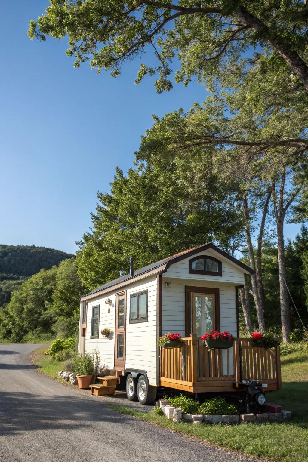 Small houses on wheels offer the freedom to explore without leaving home behind.