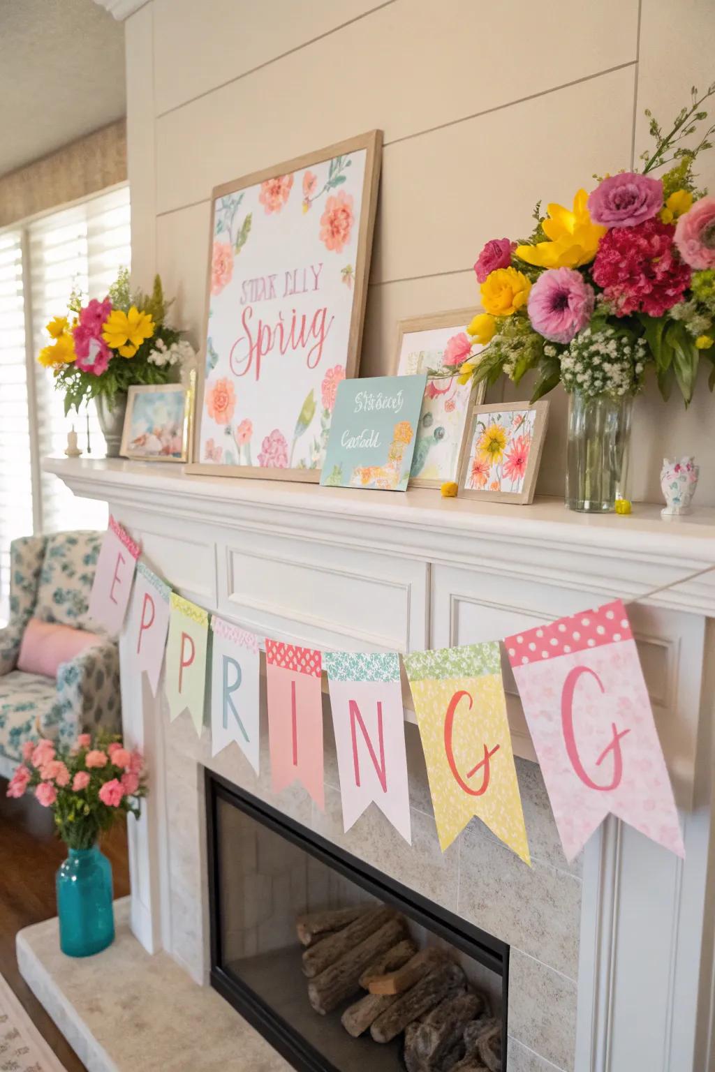 Seasonal signs contribute an eccentric and intimate touch to your decor.