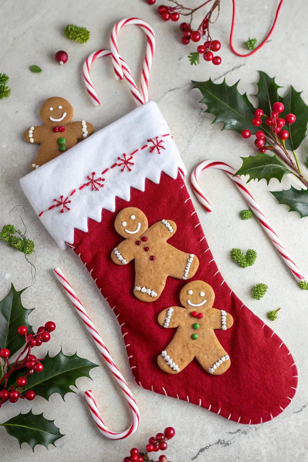 Spice cookie people inject a sugary and festive charm.