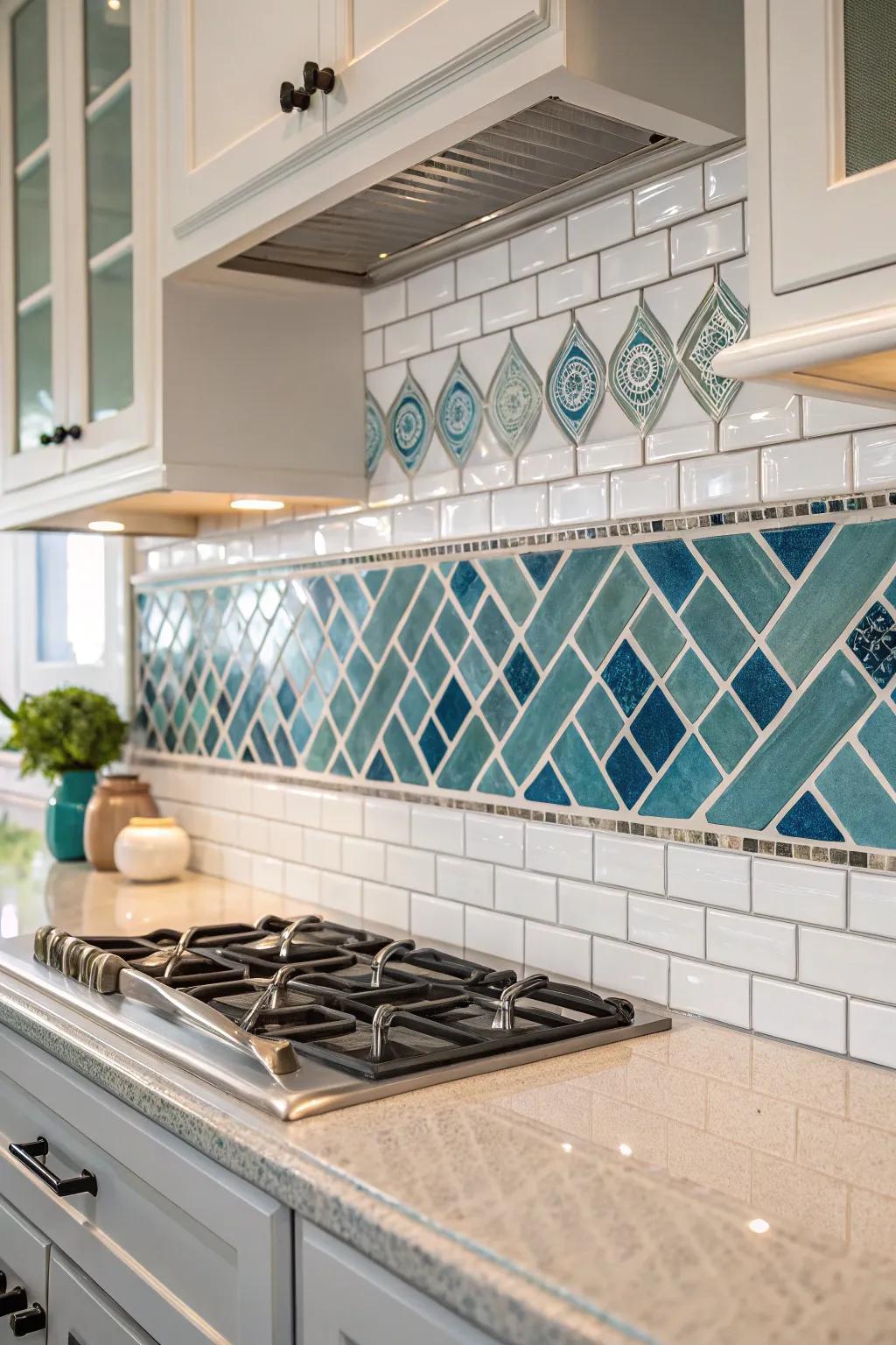 Fuse materials for a textured, fashionable result.