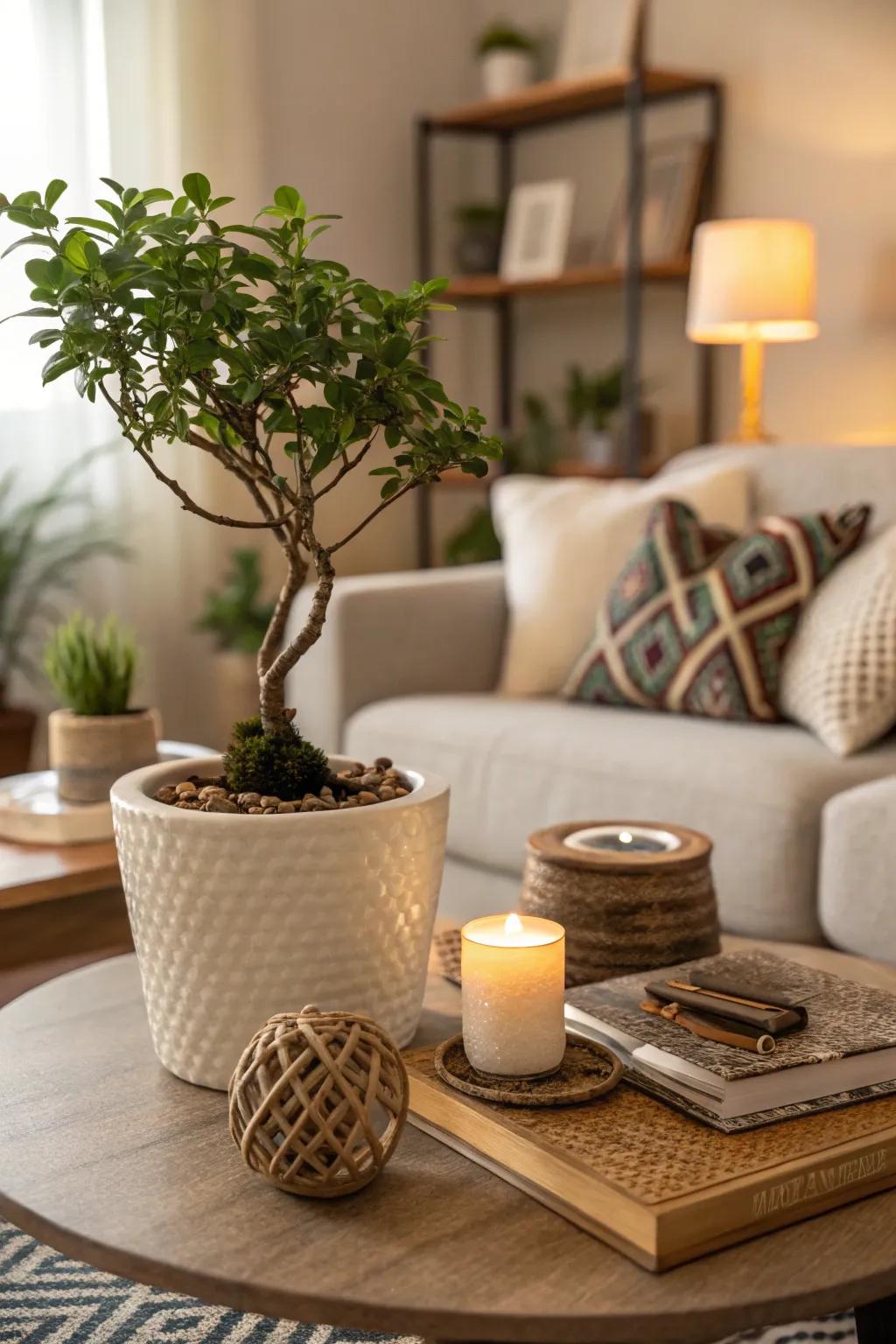 Foliage introduces a breath of refreshing air into your setting.