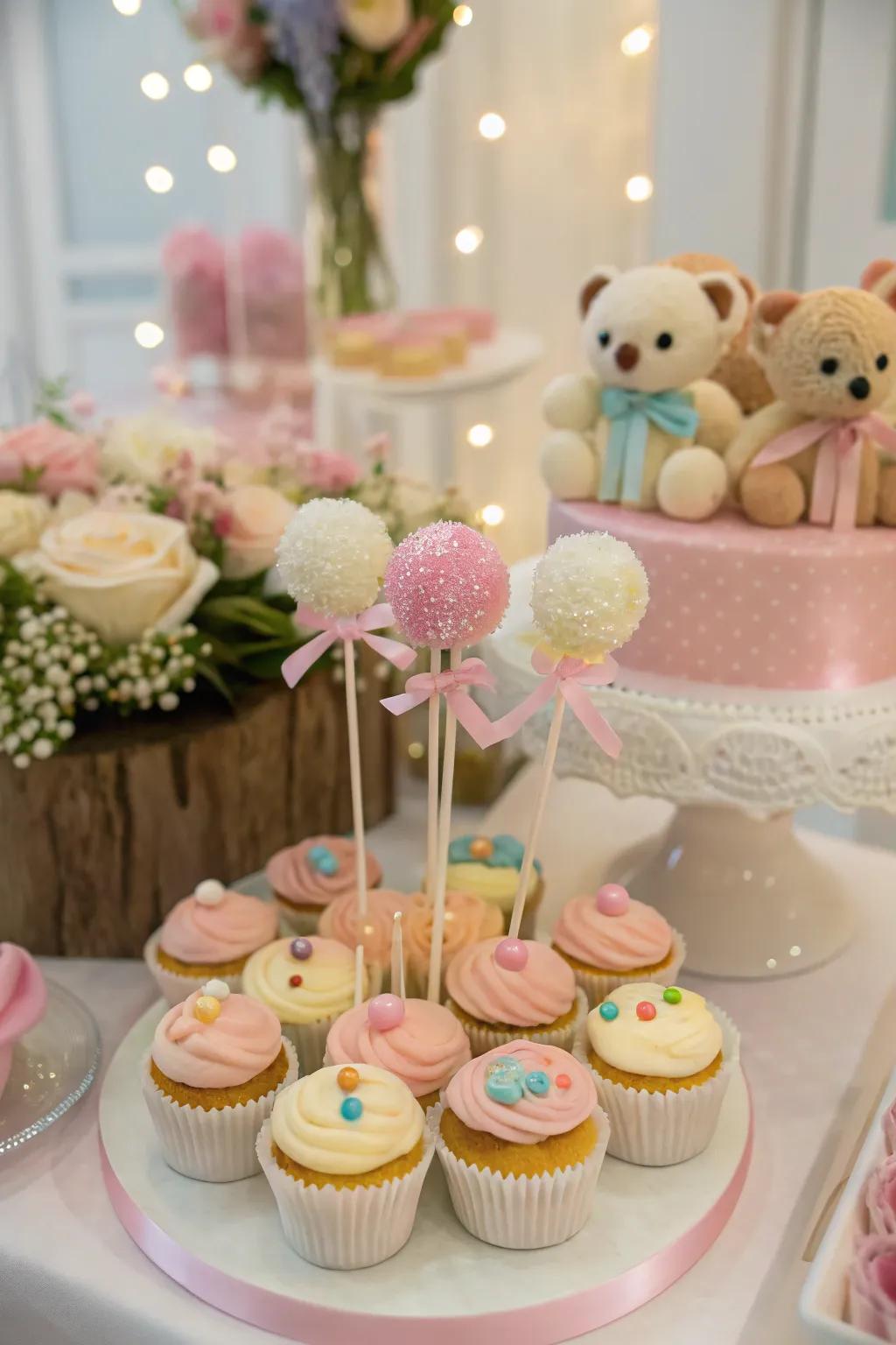 Adorable cuddly bear-themed treats are a delightful highlight of the event.