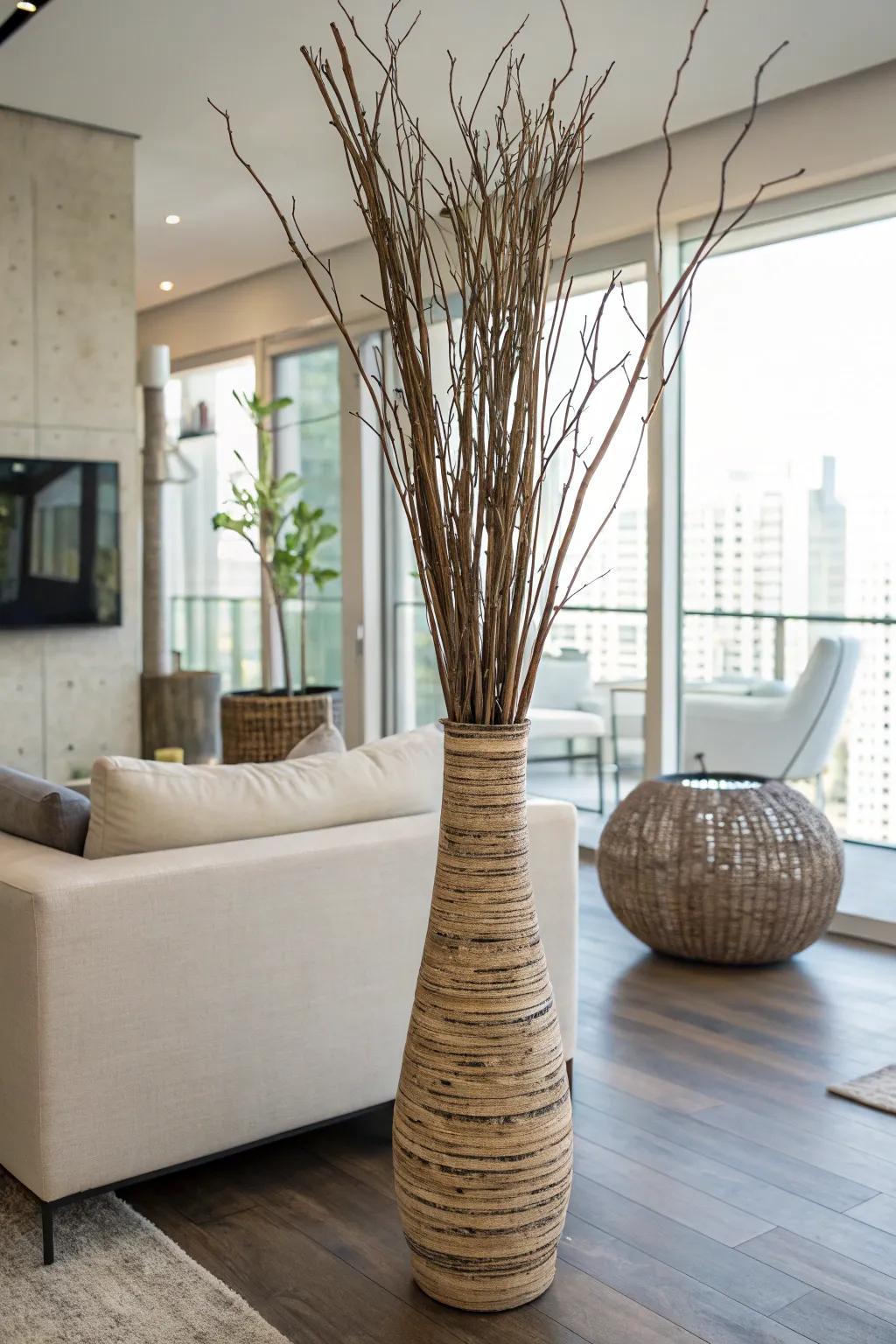 Craft a striking presentation through sprigs and limbs.