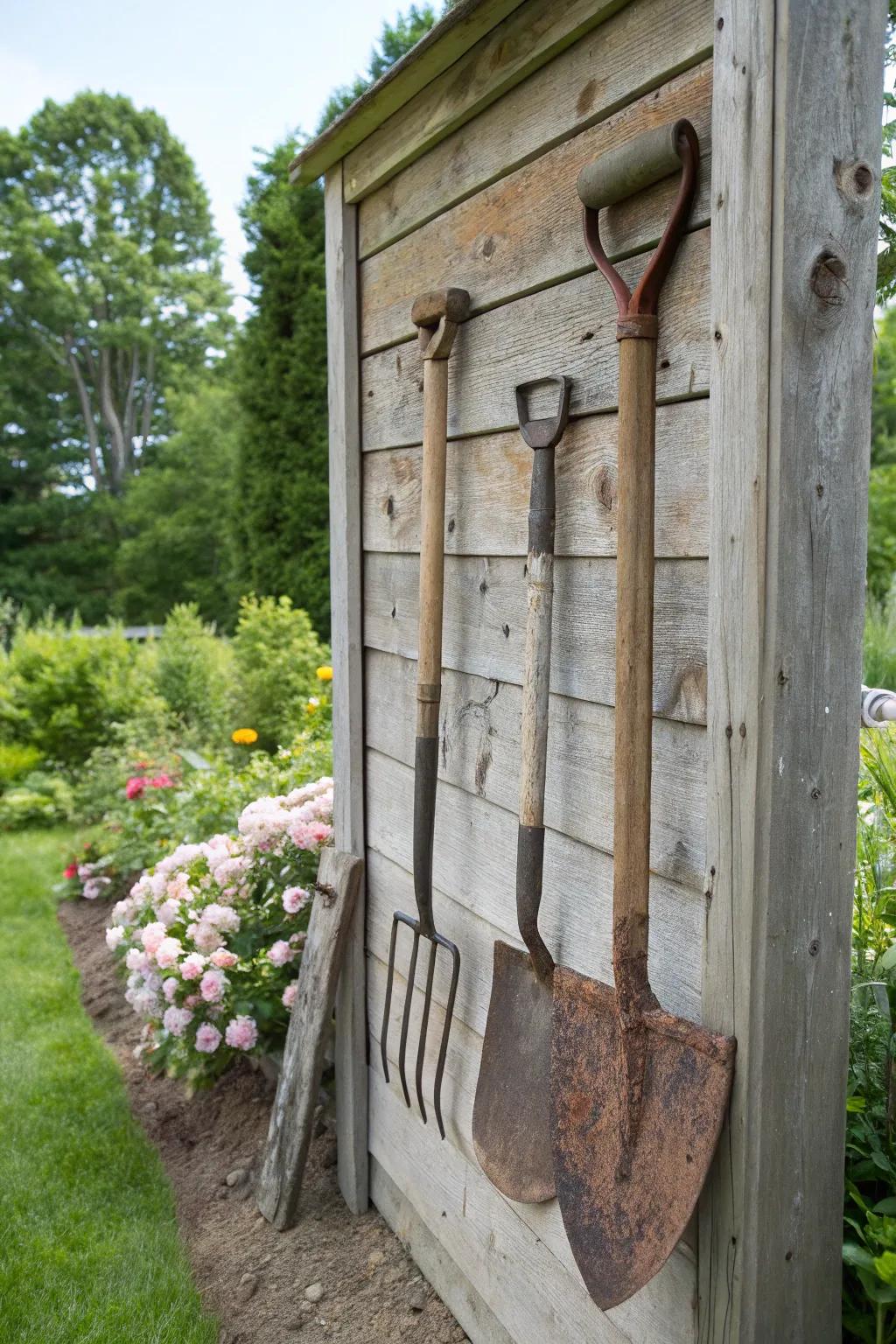 Saturate your garden with history utilizing period tools.