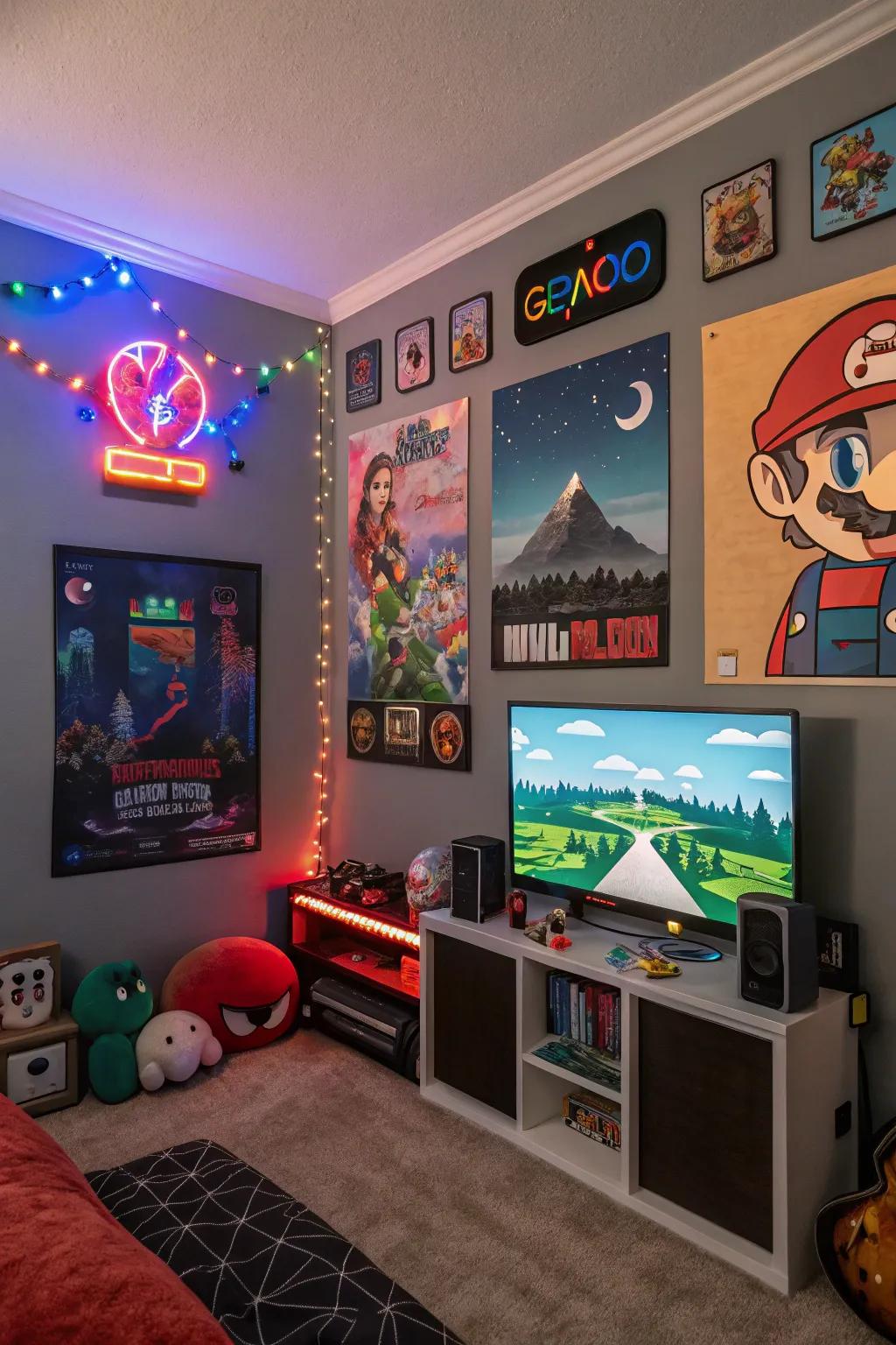 Make your VR space personal with decorations that tell a story.