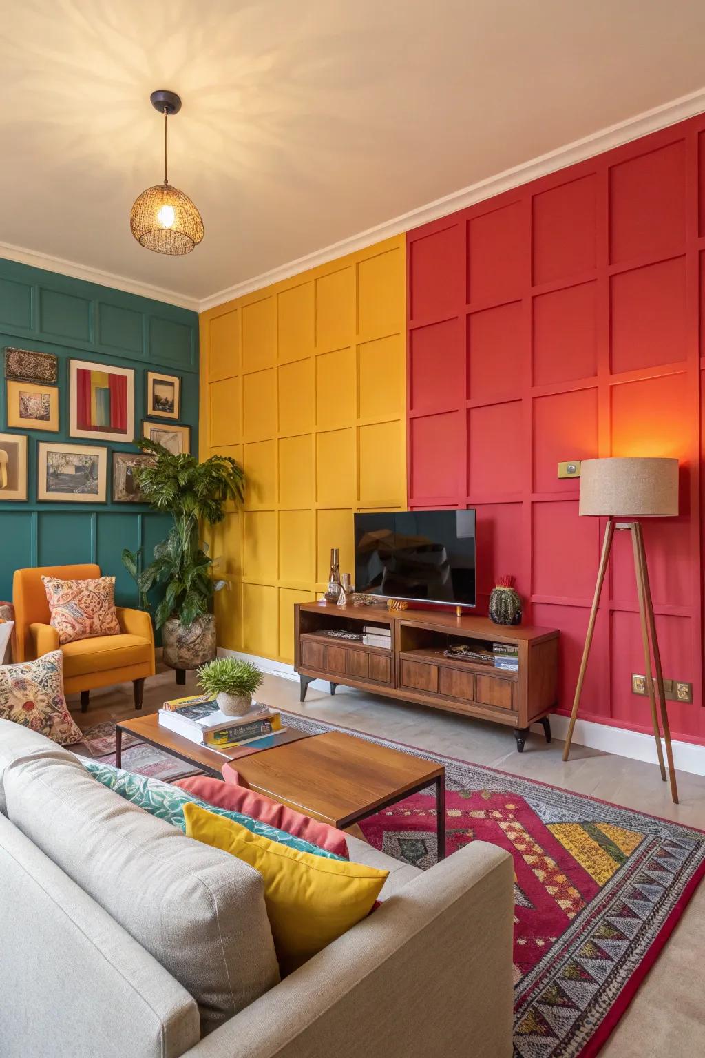 Affordable style with painted MDF panels.