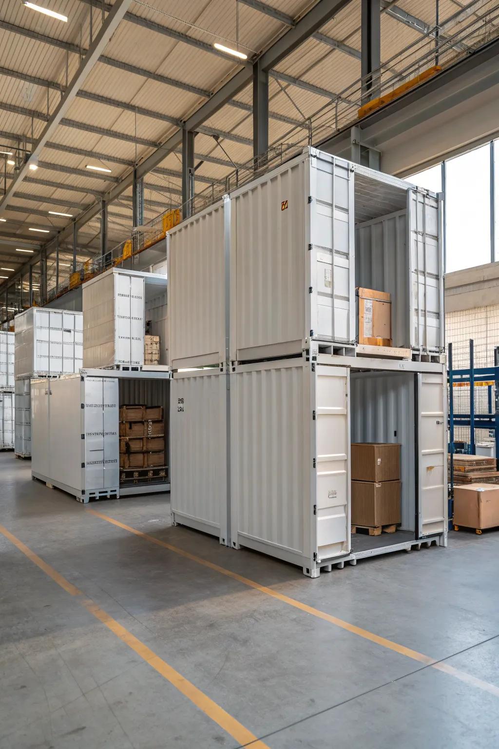 Adaptive storage units deliver flexibility to accommodate shifting storage specifications.