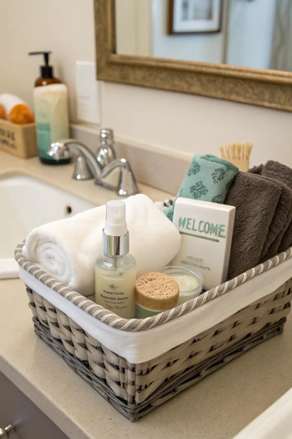 Necessary individual items ensure guests have all they might need.