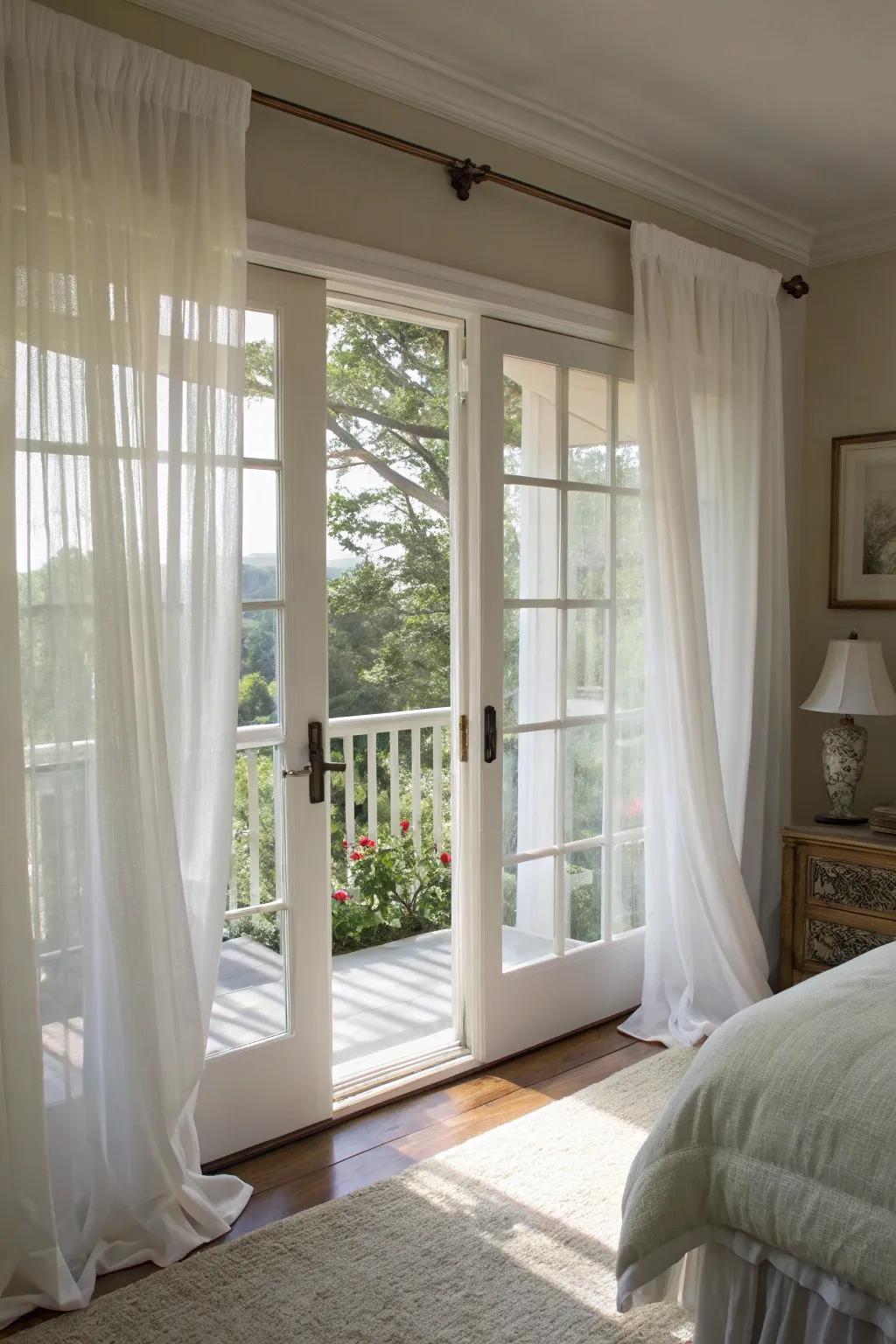 Gossamer boards yield a delicate, amorous impression.