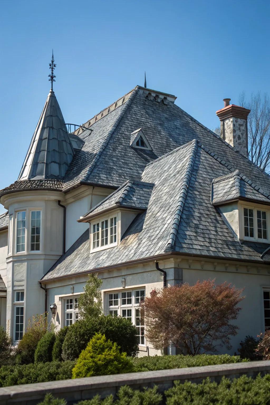 Engineered slate panes offer a classic visage with modern perks.