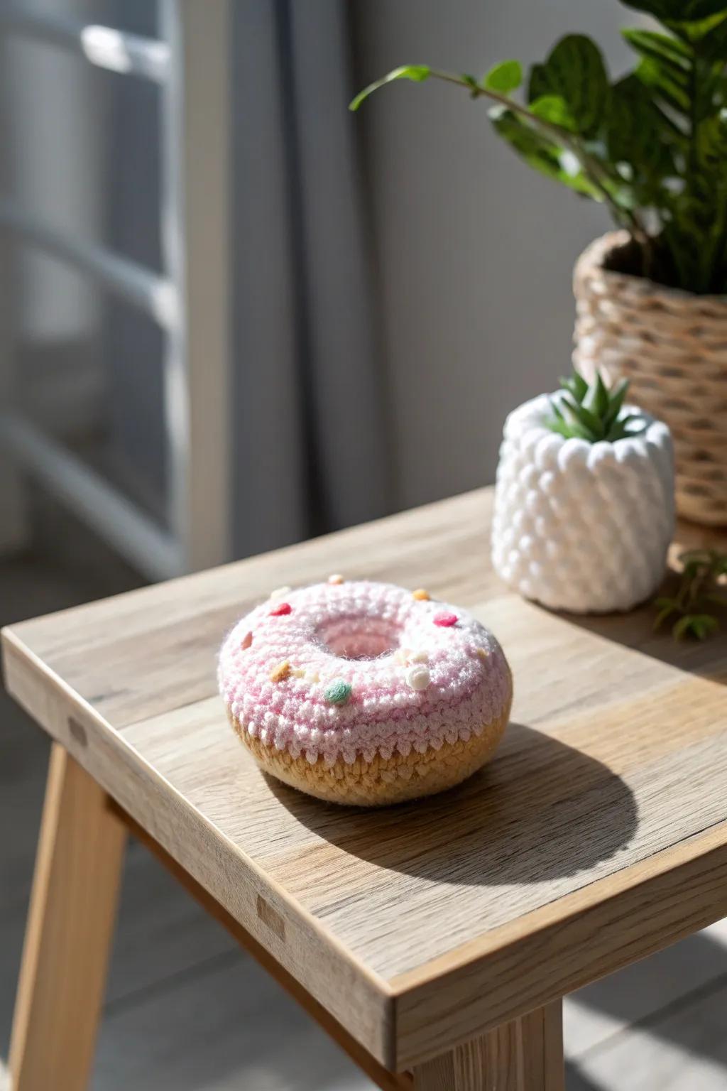 Craft your way to happiness with these charming amigurumi mini donuts &ndash; the perfect fast and simple project!