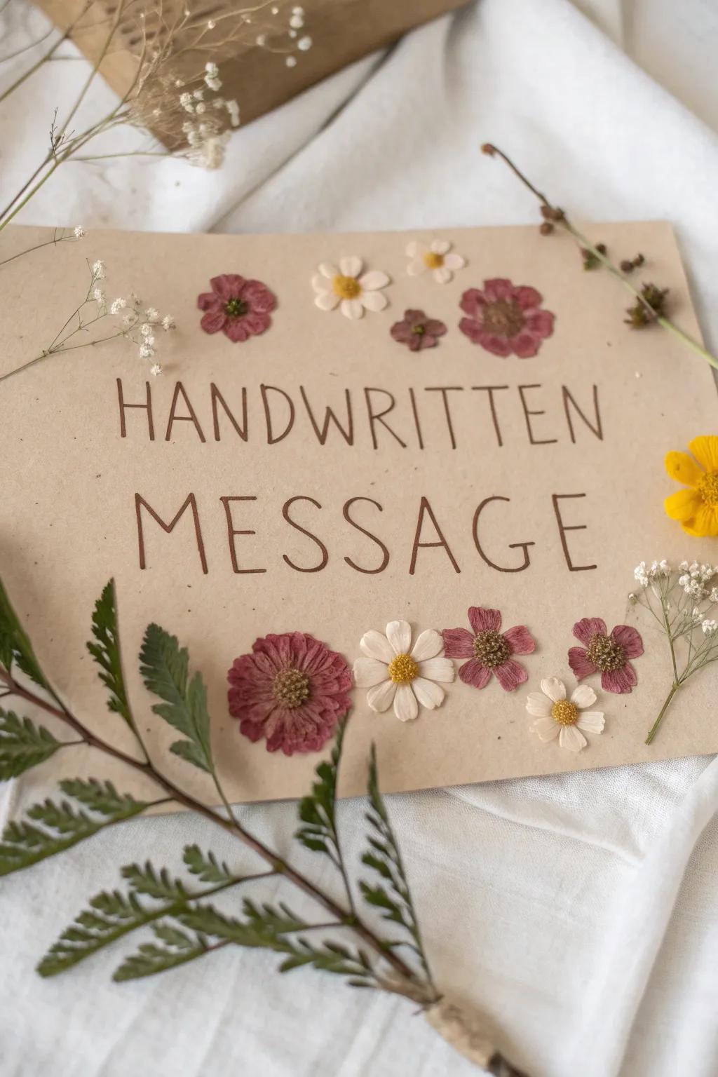 Express your love with a thoughtfully crafted greeting.