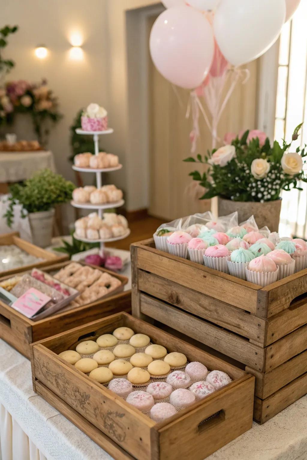 Rustic Wooden Box Displays - A Touch of Vintage Charm