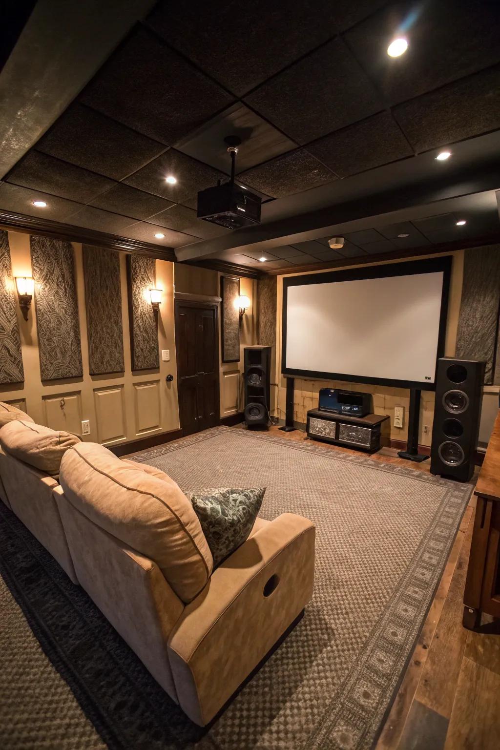 An encompassing sound arrangement takes your audio enjoyment to new levels, making movie nights extraordinary.