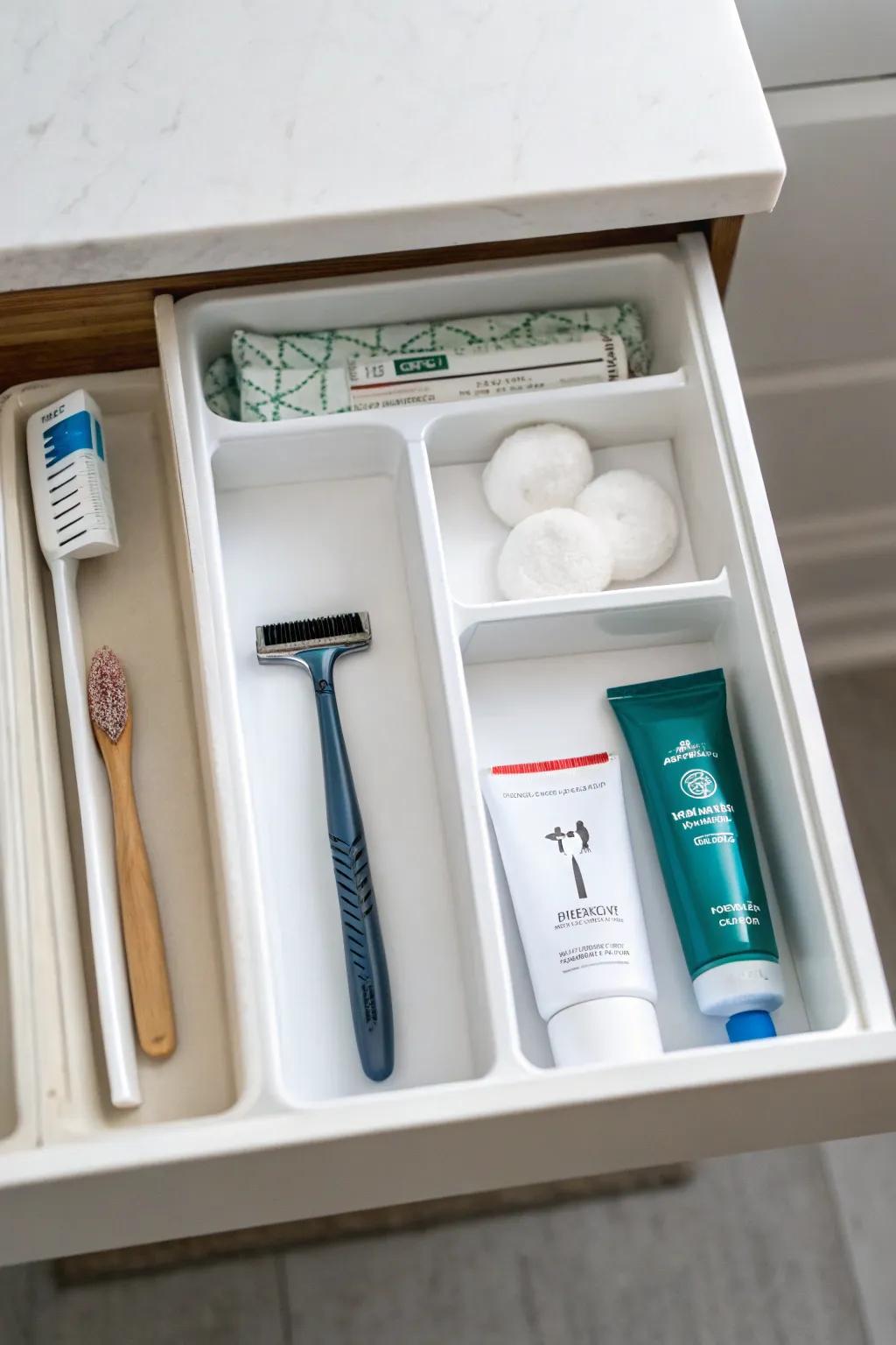 A minimalist approach cultivates a calm and tidy environment.