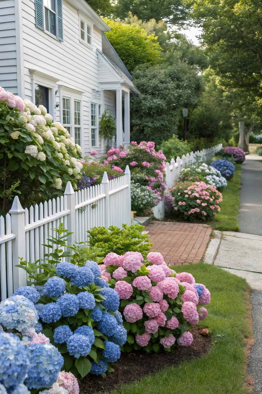 Hydrangeas present a versatile palette for every garden.