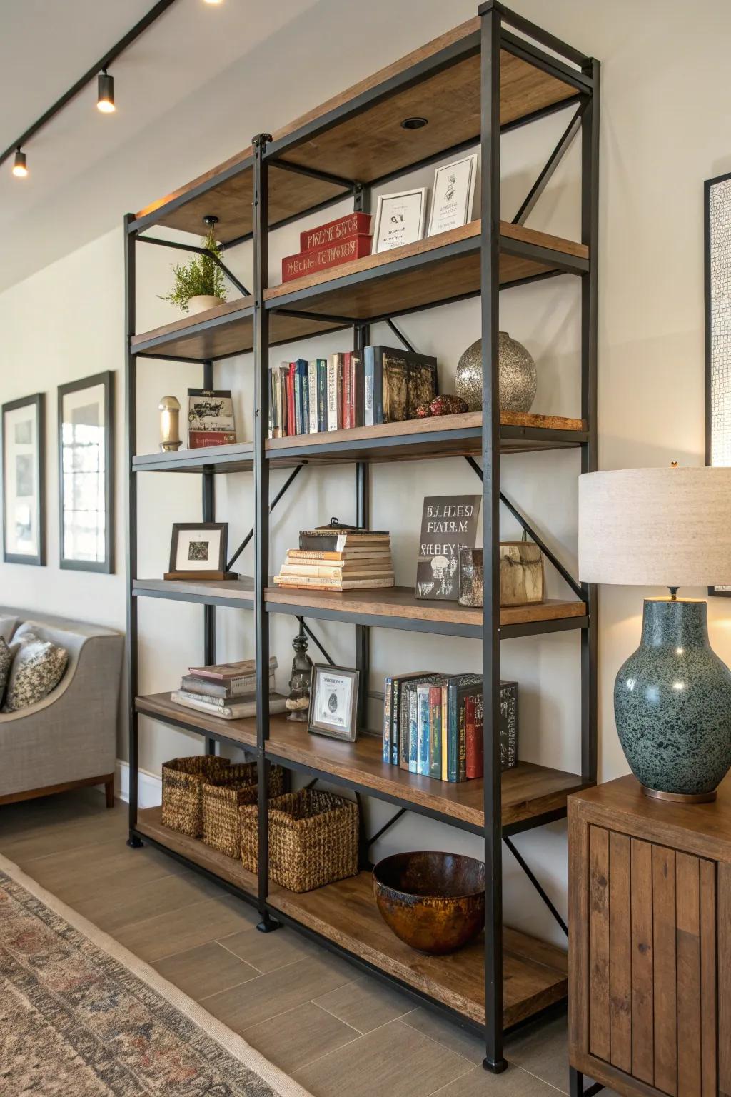 Efficient and chic bookshelves that lift your space.