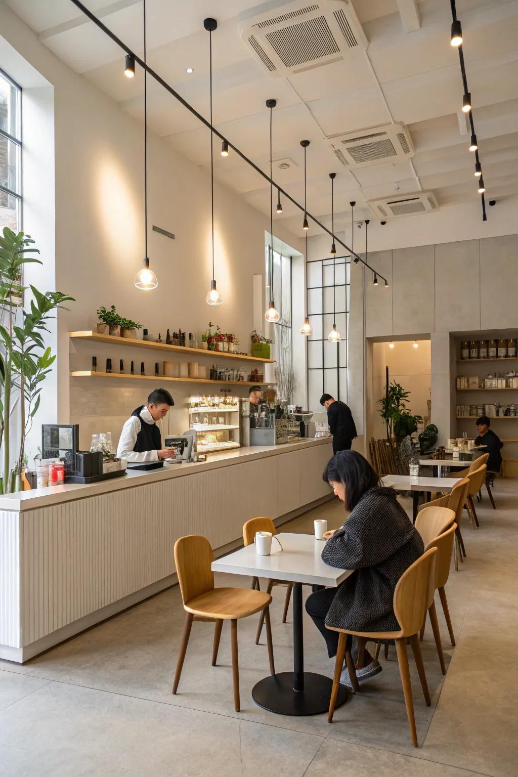 Elegance and simplicity in a contemporary minimalist style.