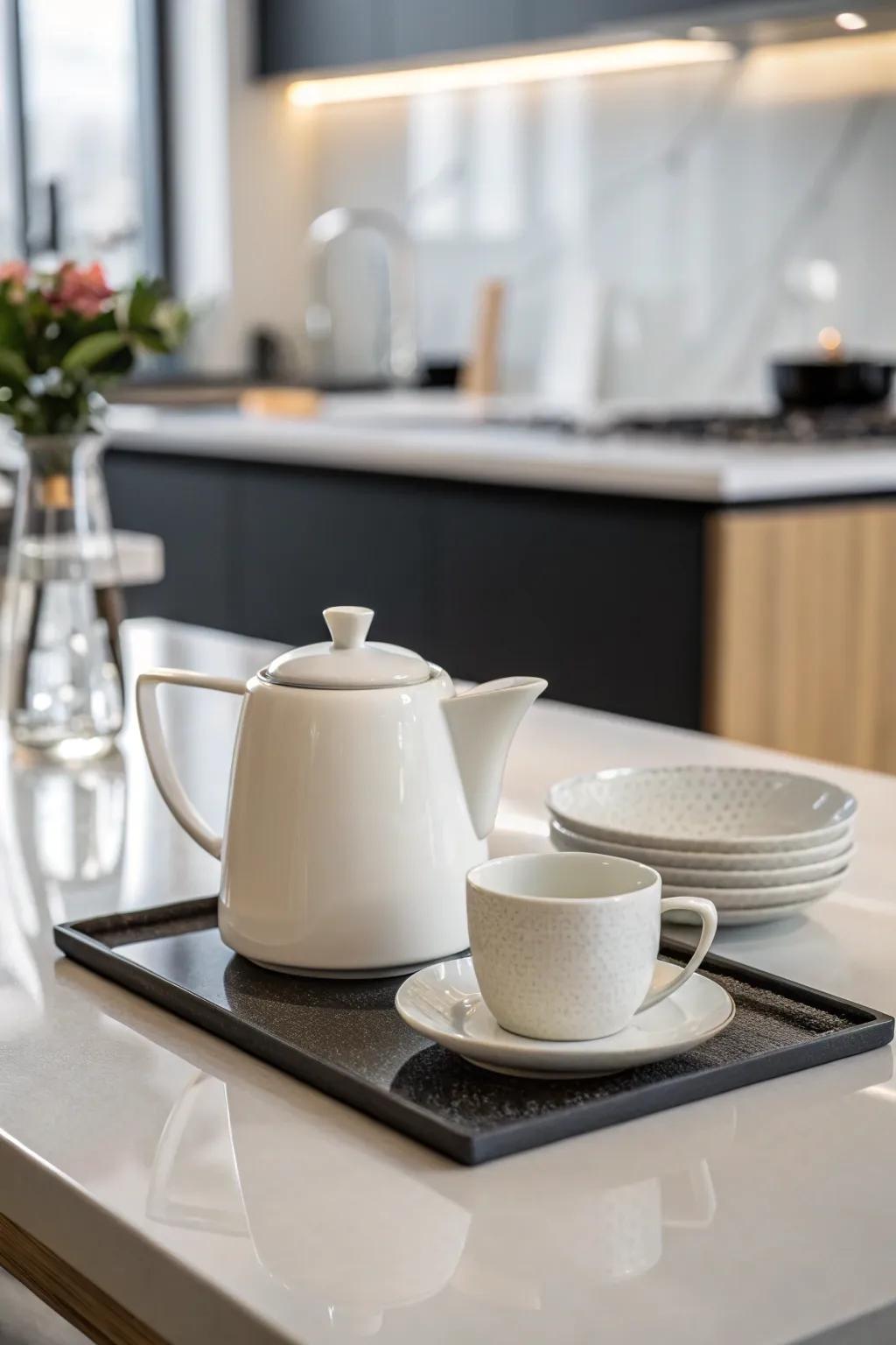 Grace in simple marks this less is more kettle design. <strong><em>Simply exquisite!</em></strong>&rdquo; loading=&rdquo;lazy&rdquo; class=&rdquo;pimg&rdquo;>
	</picture><figcaption>Grace in simple marks this less is more kettle design. <strong><em>Simply exquisite!</em></strong></figcaption></figure>
<p>Sometimes less is better, and a less is more kettle design can be super stylish. I love the clean lines and simple shapes that fit any look. <strong><em>It&rsquo;s understated elegance!</em></strong></p>
<h3>Consider these options:</h3>
<ul class=