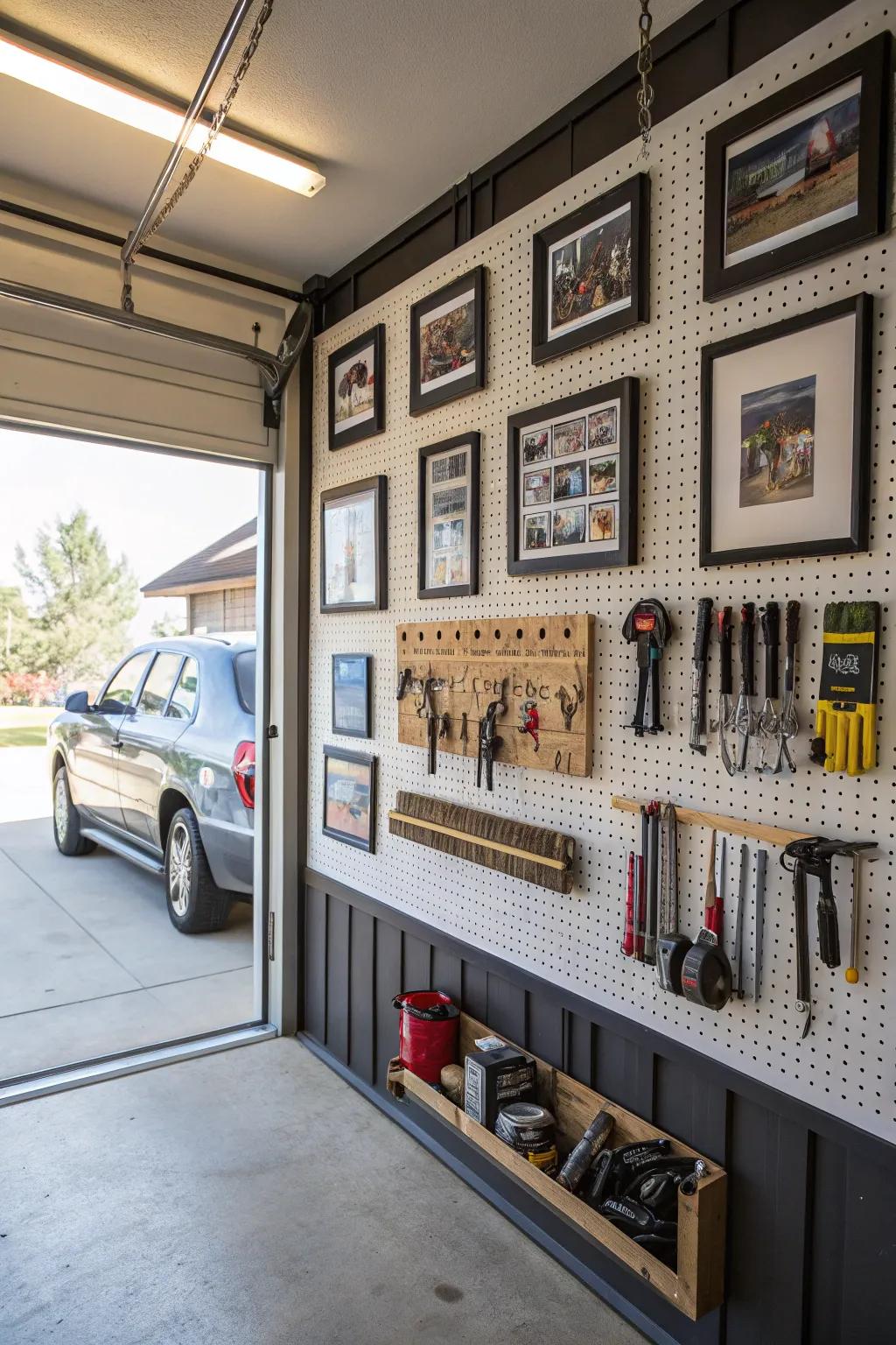 Creative decor and arrangement add personality and organization.