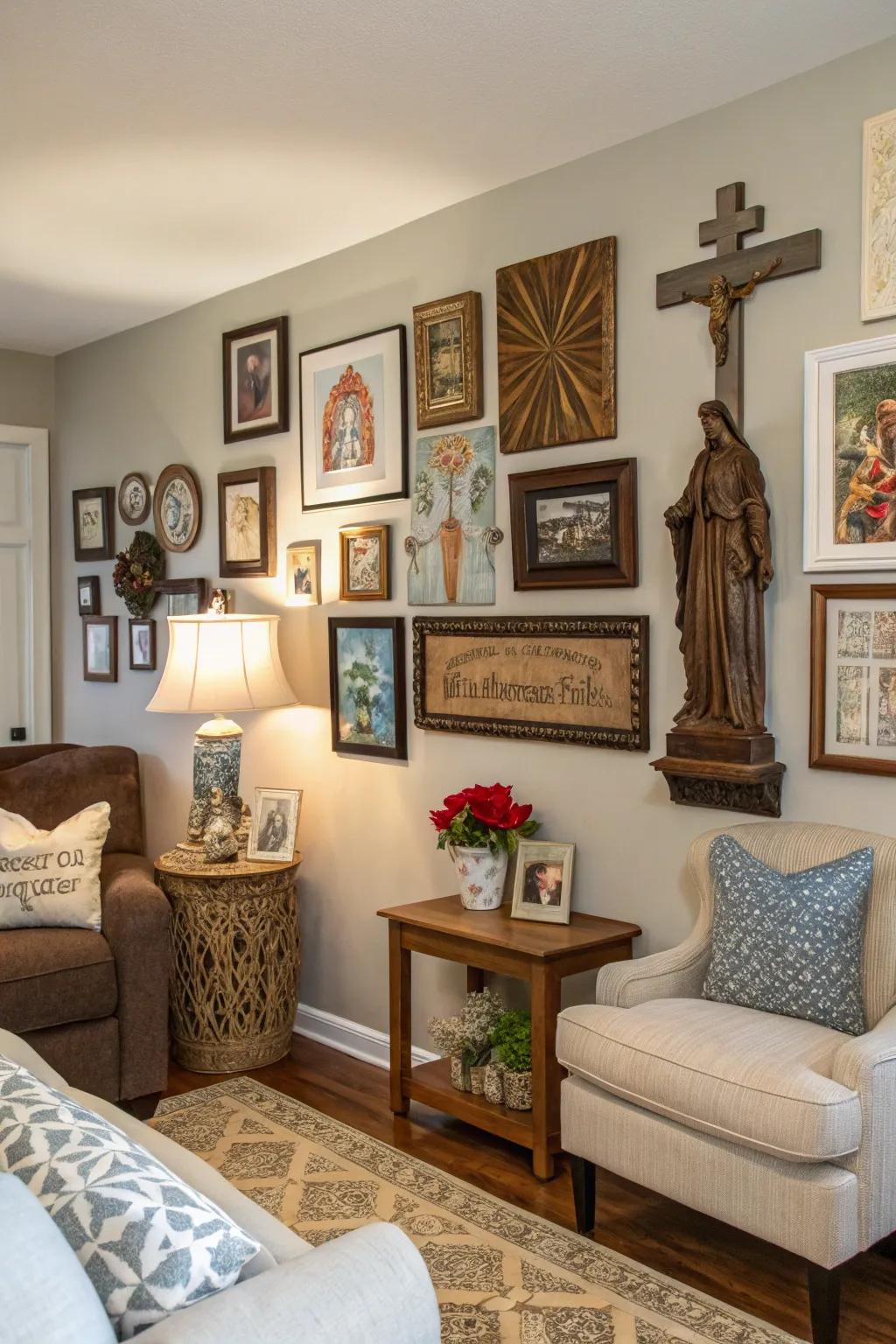 Gallery reflects your unique faith story.