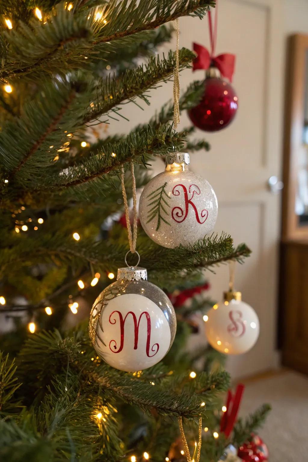 Custom decorations contribute an exclusive element to your festive decoration scheme.