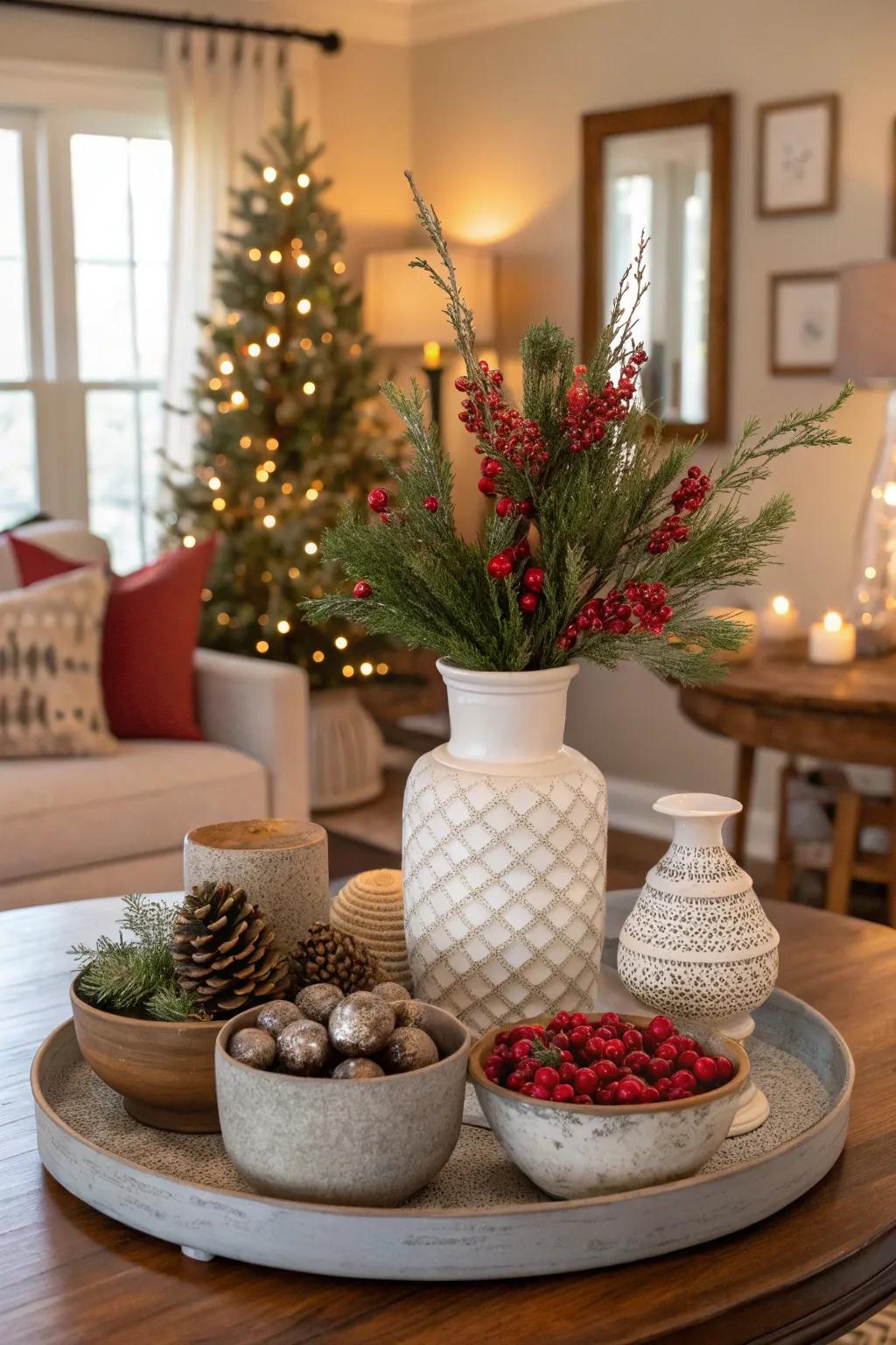 Resourceful receptacles impart a distinctive deviation to the surface area.