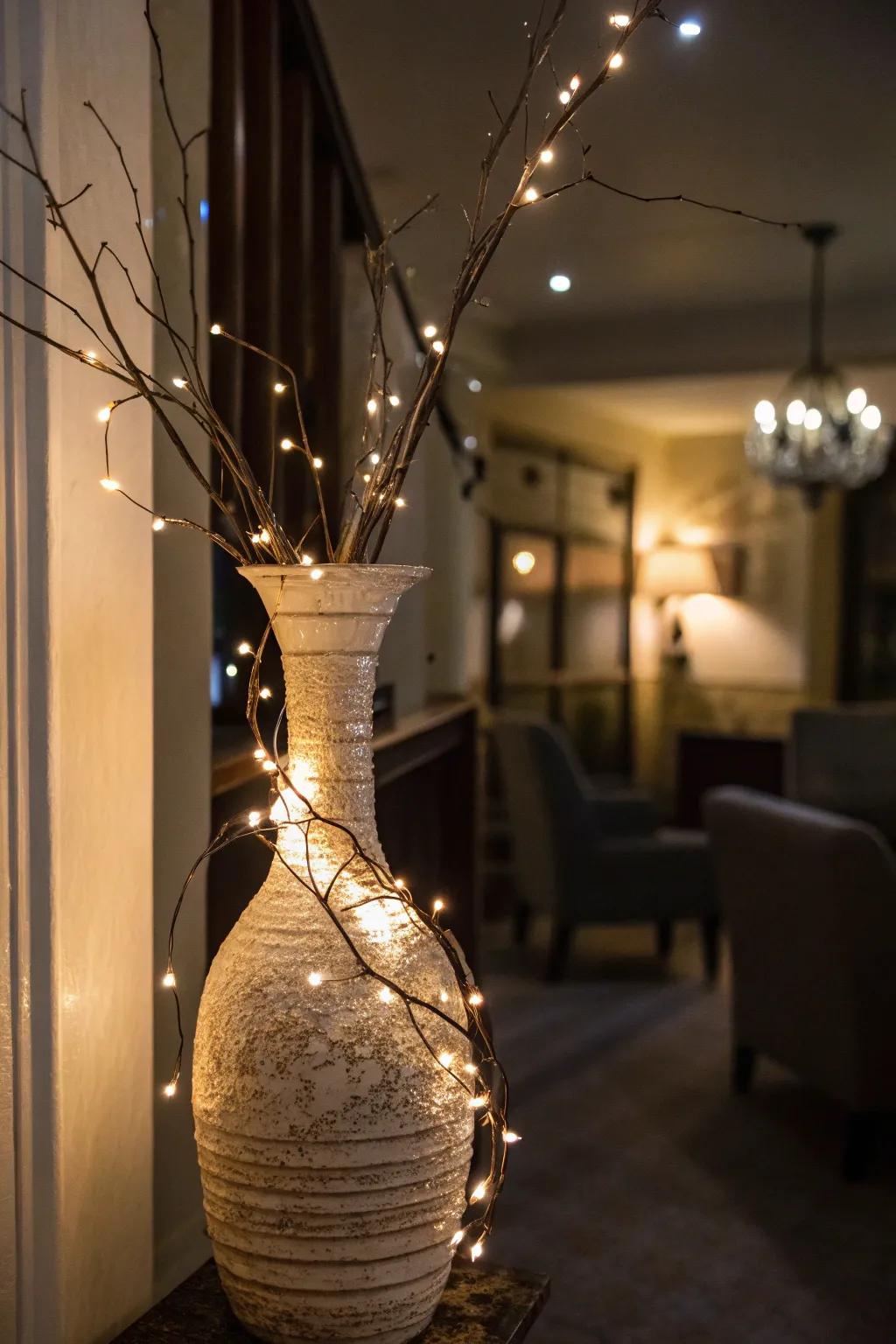 Add a sprinkle of enchantment with pixie lights.