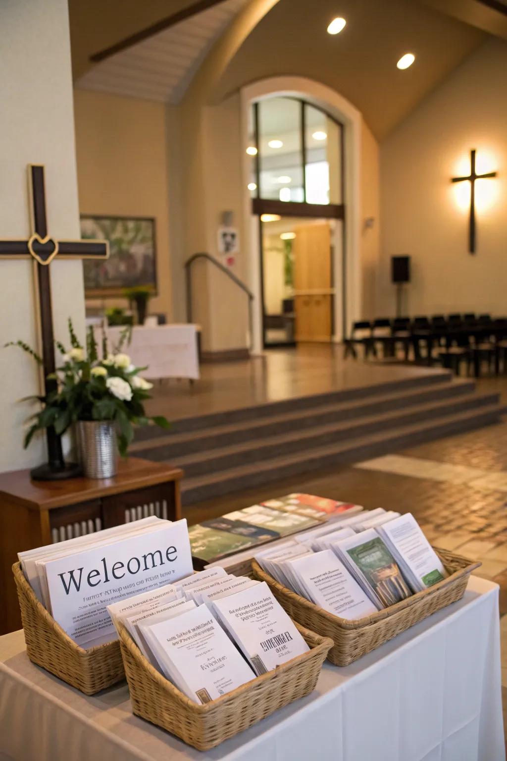 Welcome packages offer a personal touch and valuable information.