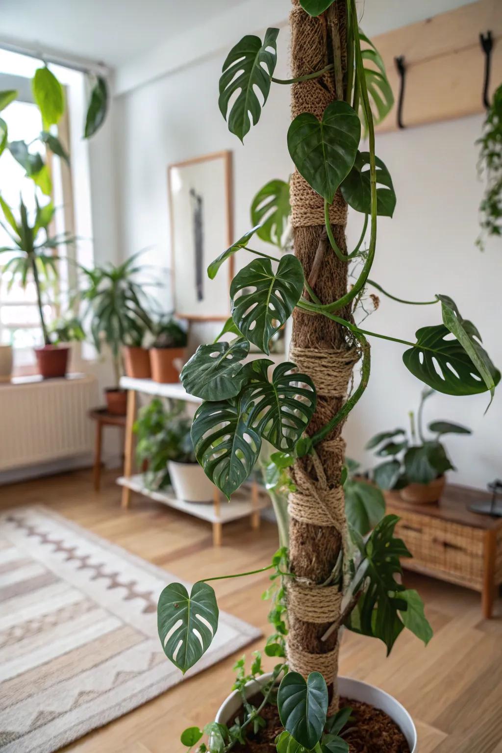 Support your Monstera with sustainable coir poles