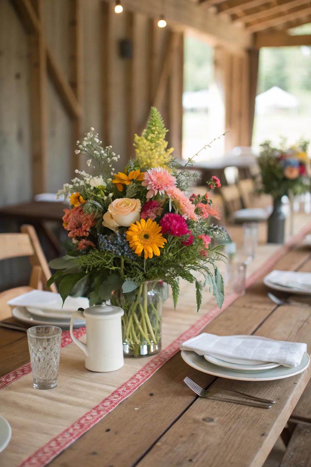 Blossom arrangements breathe vitality and hue into your abode.
