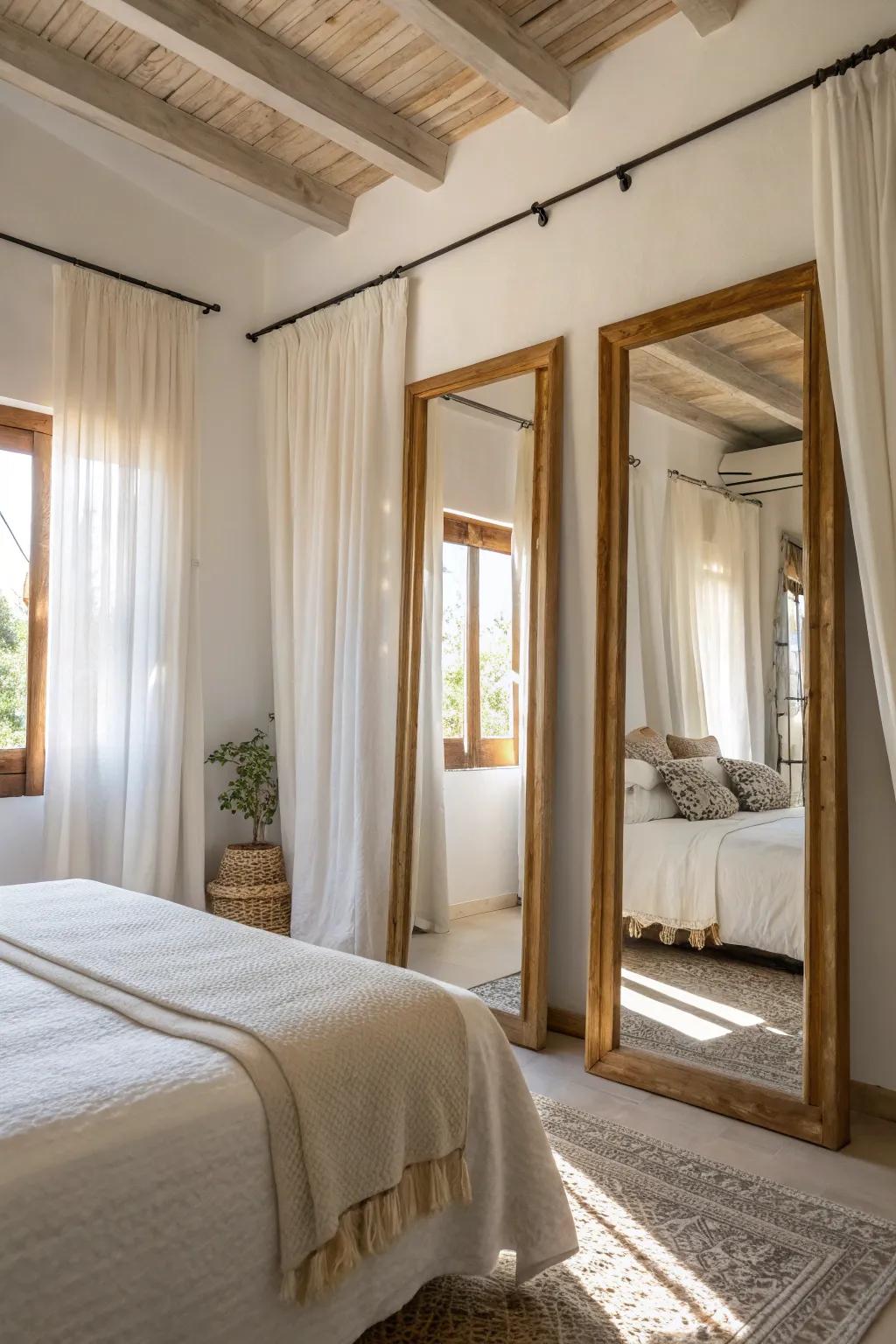 Natural illumination cultivates a breezy and ample sensation