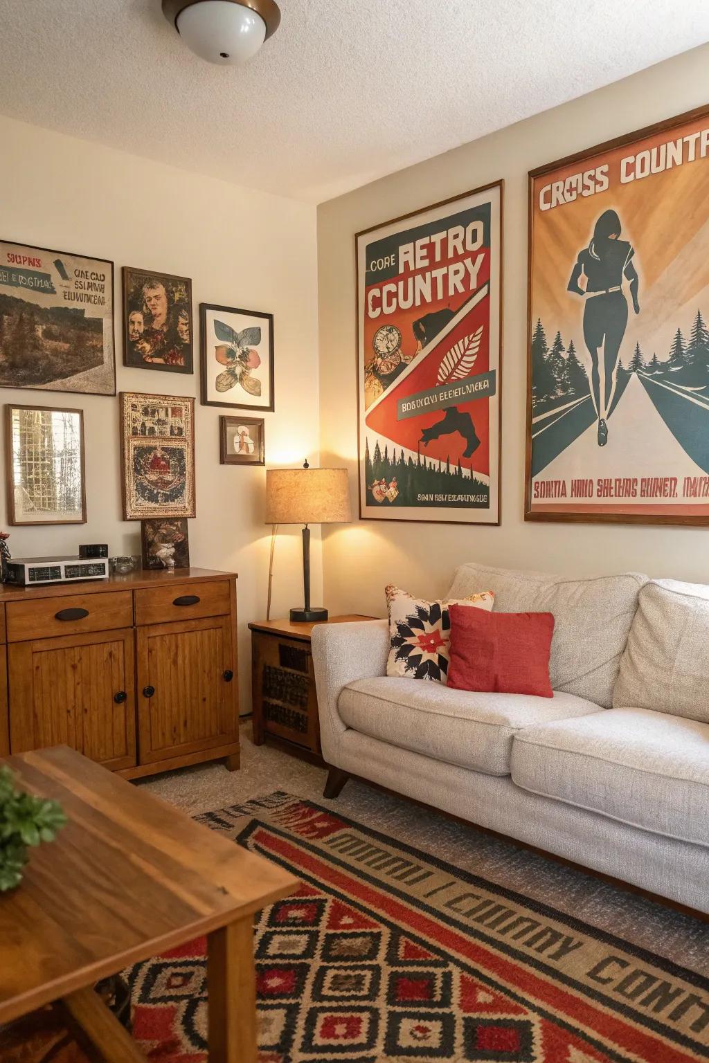 Retro designs bring a charming vintage flair to your decor.