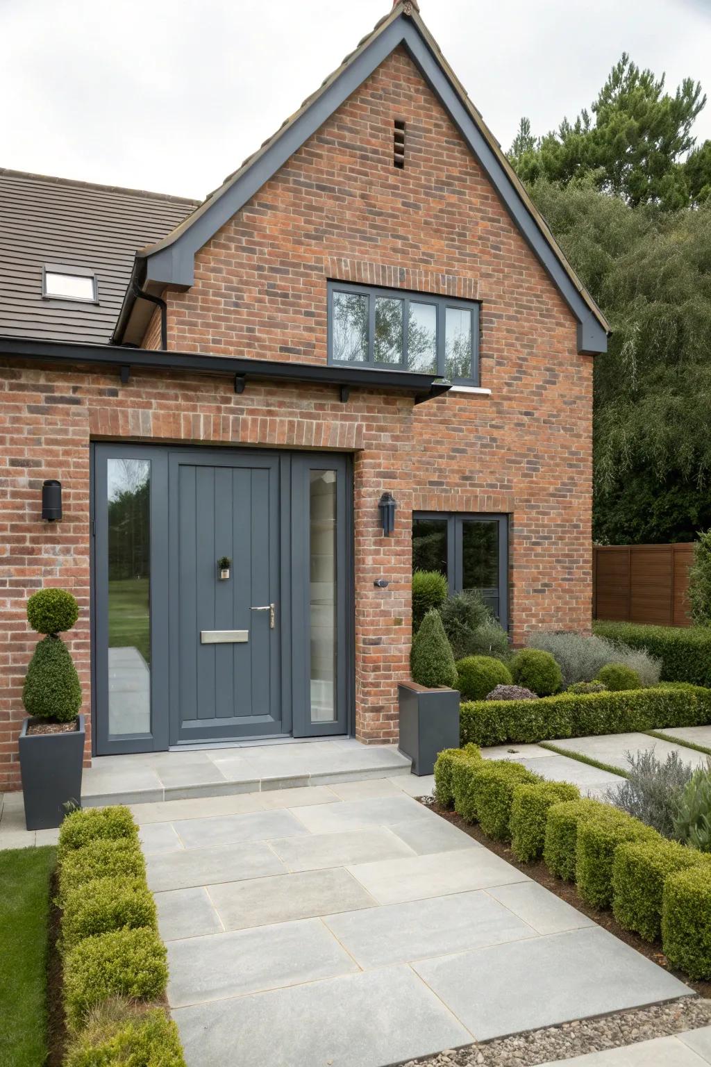 Contemporary class with a subtle gray portal.
