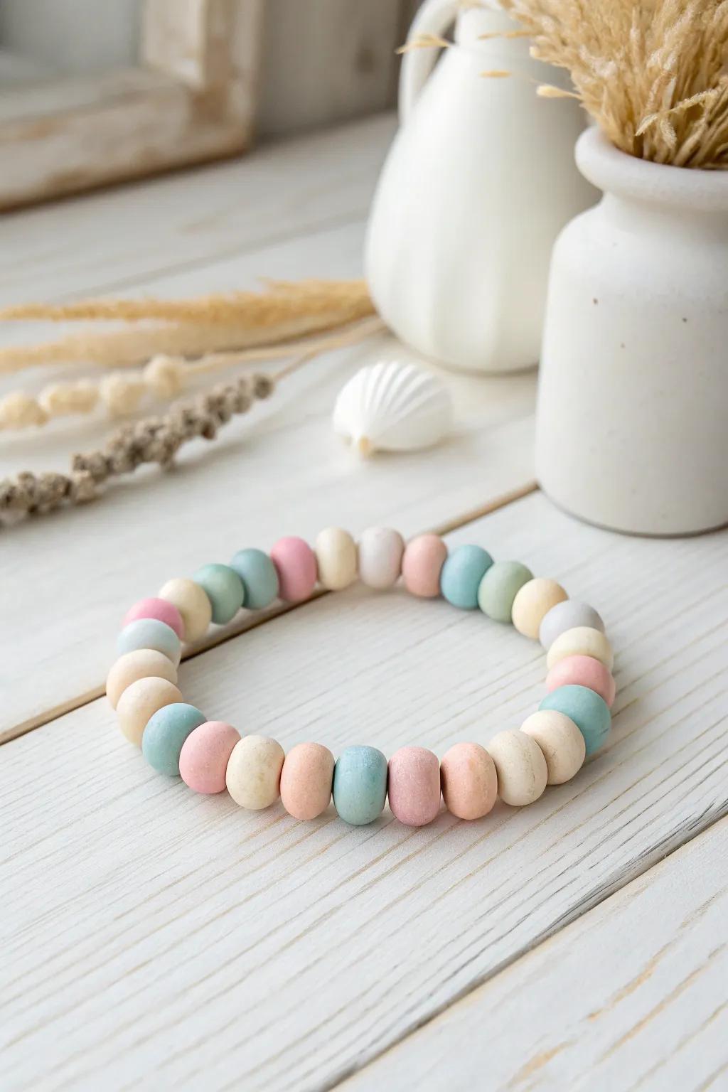 Celebrate elegance with cheerful clay bead creations&mdash;a minimalist's dream with a Boho twist!