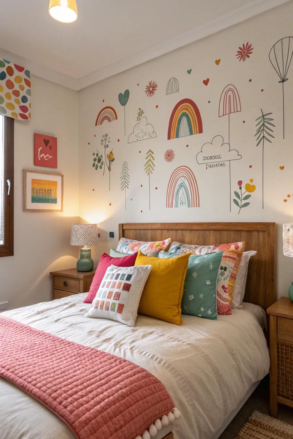 Energetic embellishments add distinction and enjoyment to a mutual area.
