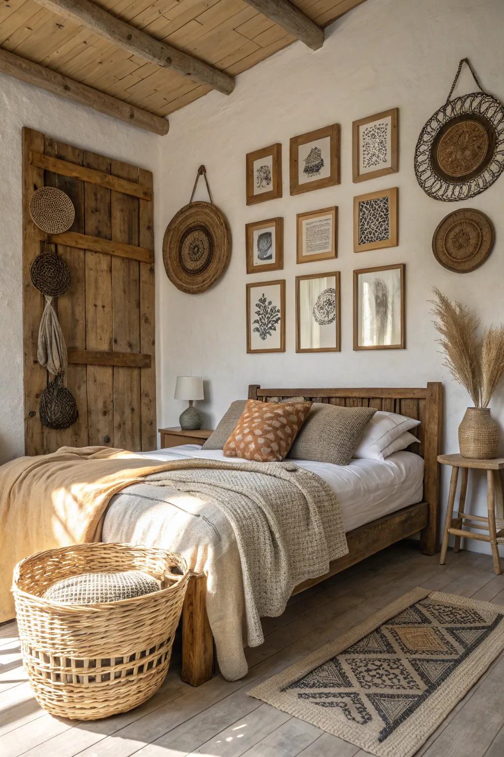 Country design injects charm and simplicity.