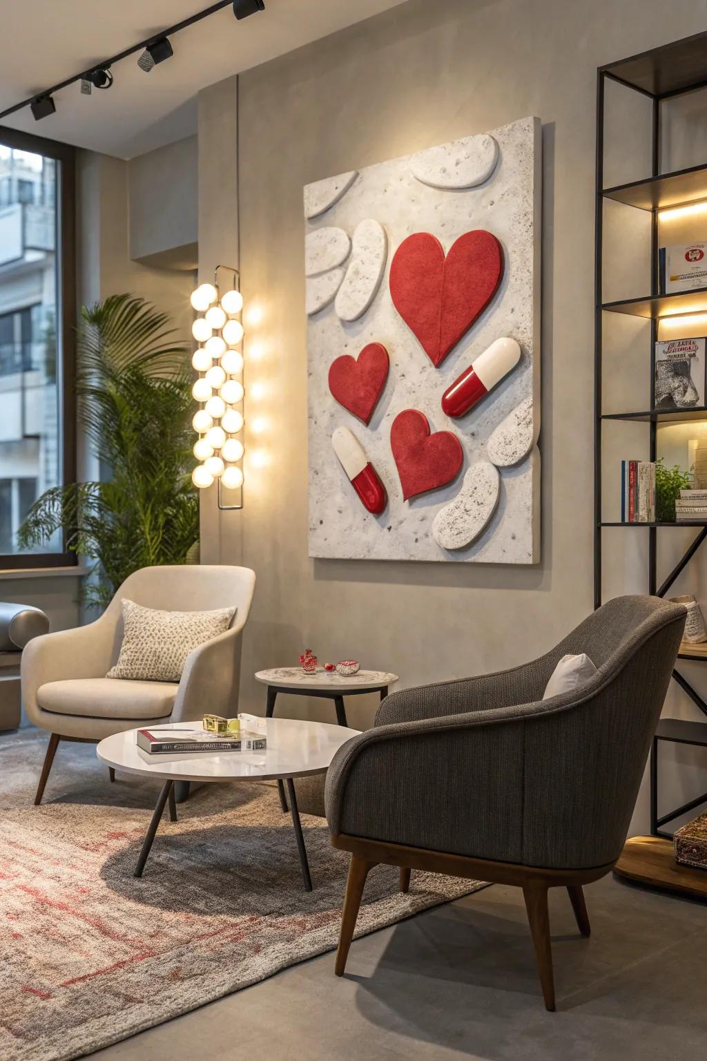 Allegorical imagery incorporates tiers of significance to your decor.