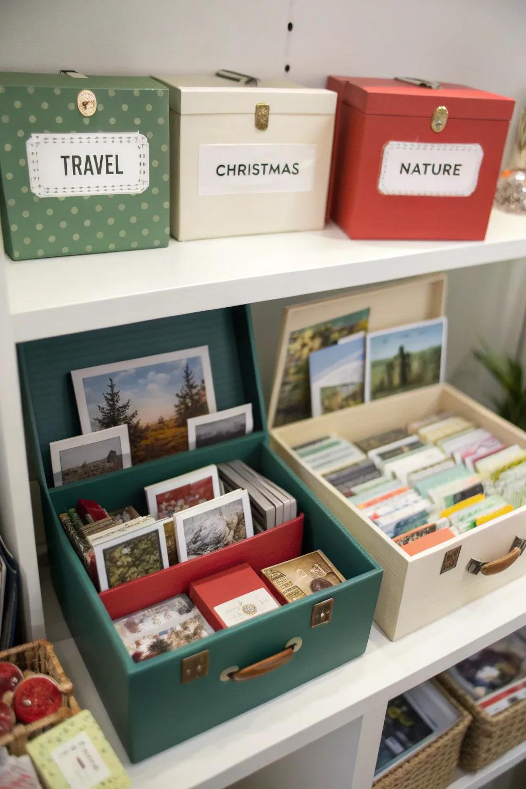 Concept storage keeps your projects on track.