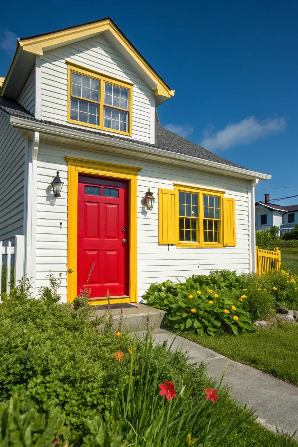 Bright accents can bring personality and charm to your home.