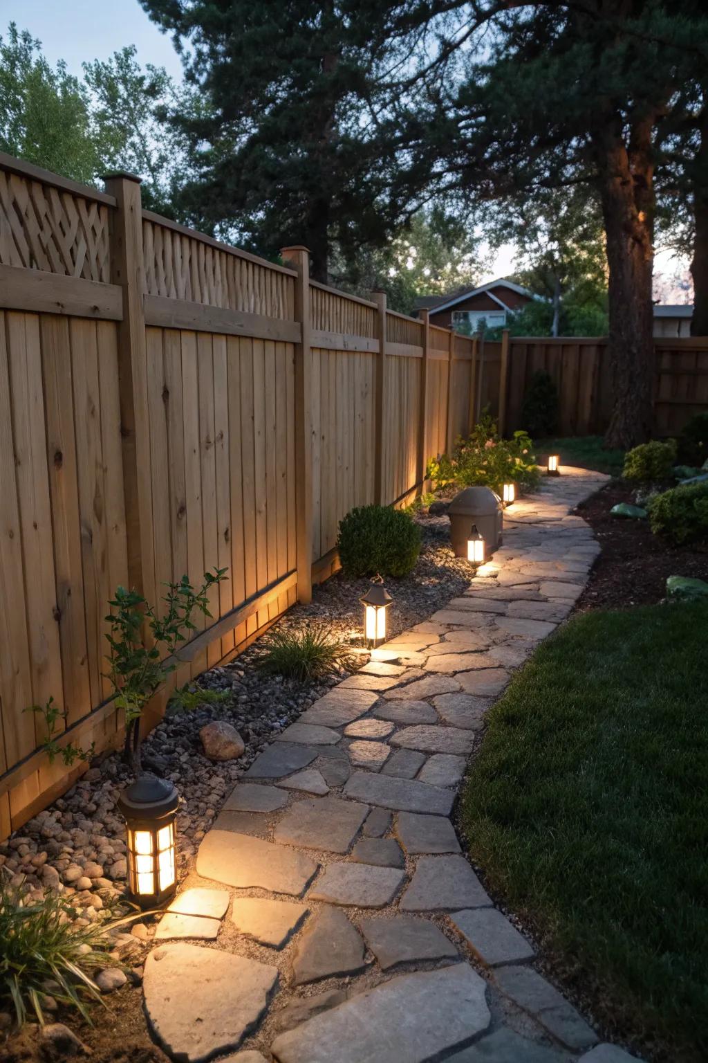 Route lights augment safety and introduce allure to your garden.
