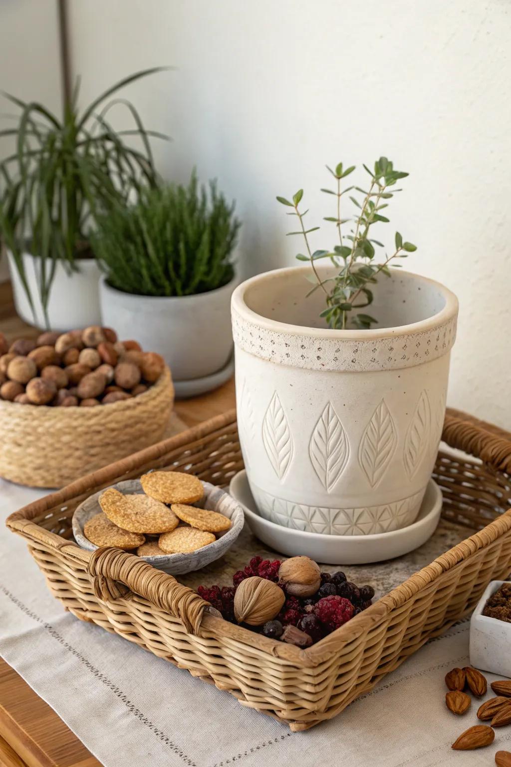 Intensify your present-giving with a hint of Scandinavian allure and boho warmth.