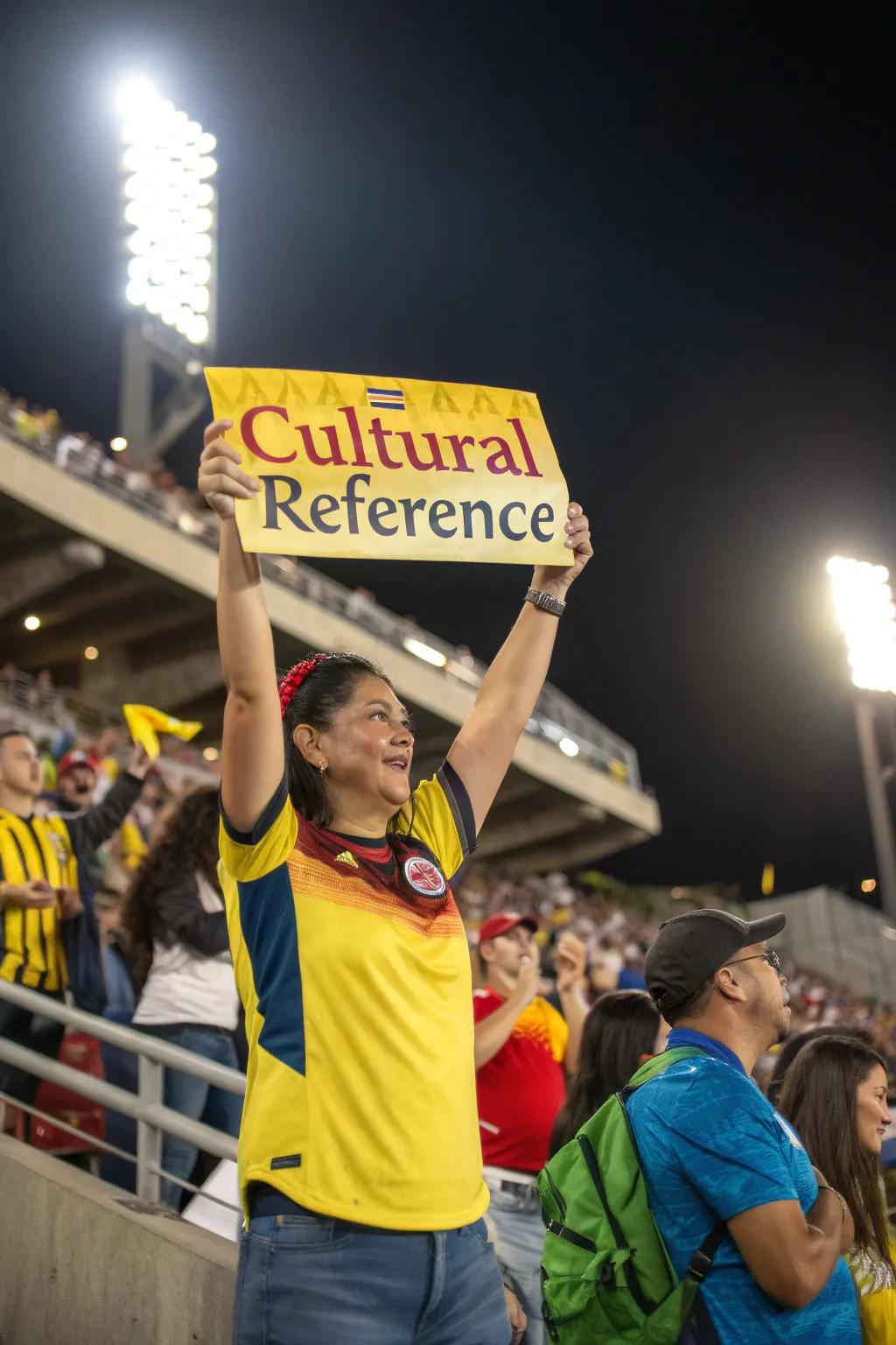 Referencing popular culture adds dimension to game day signs.
