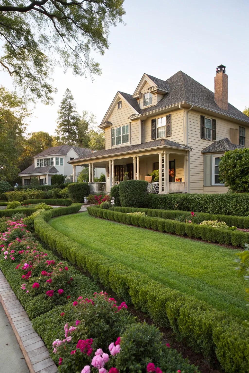 Sand is a timeless option for a cohesive look.