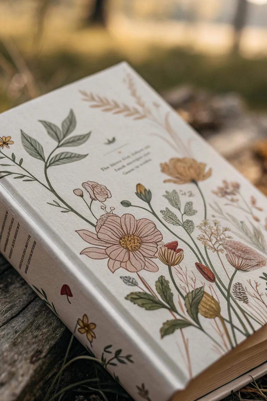 Nature elements bring organic beauty to covers.