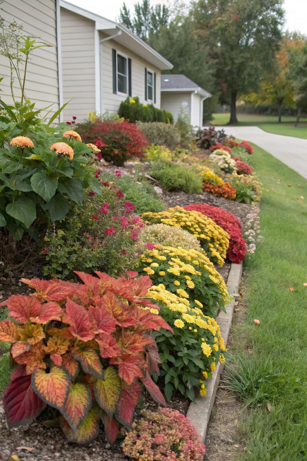 Savor the dynamic shifts with seasonal planting.
