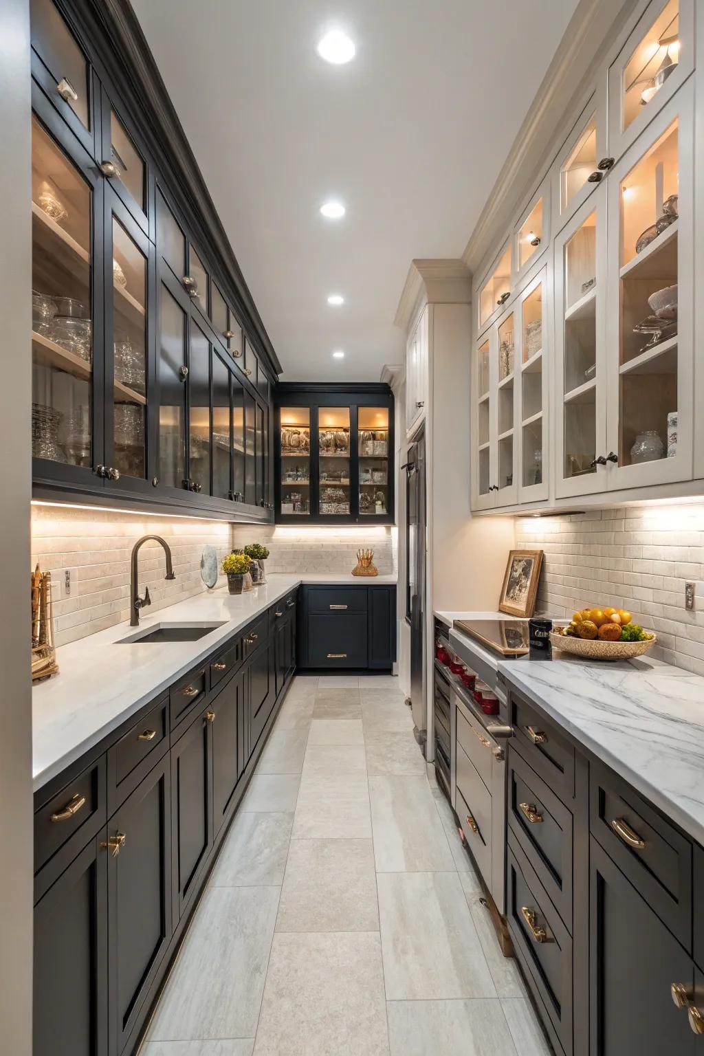 Dual shades for a vibrant area.