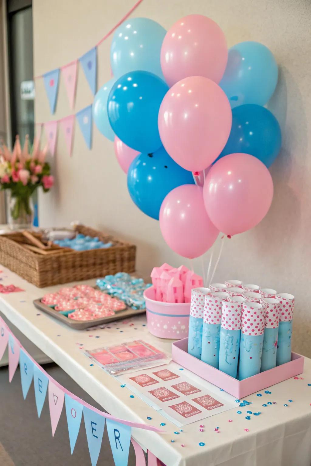 An array of playful photo props designed for guest enjoyment.